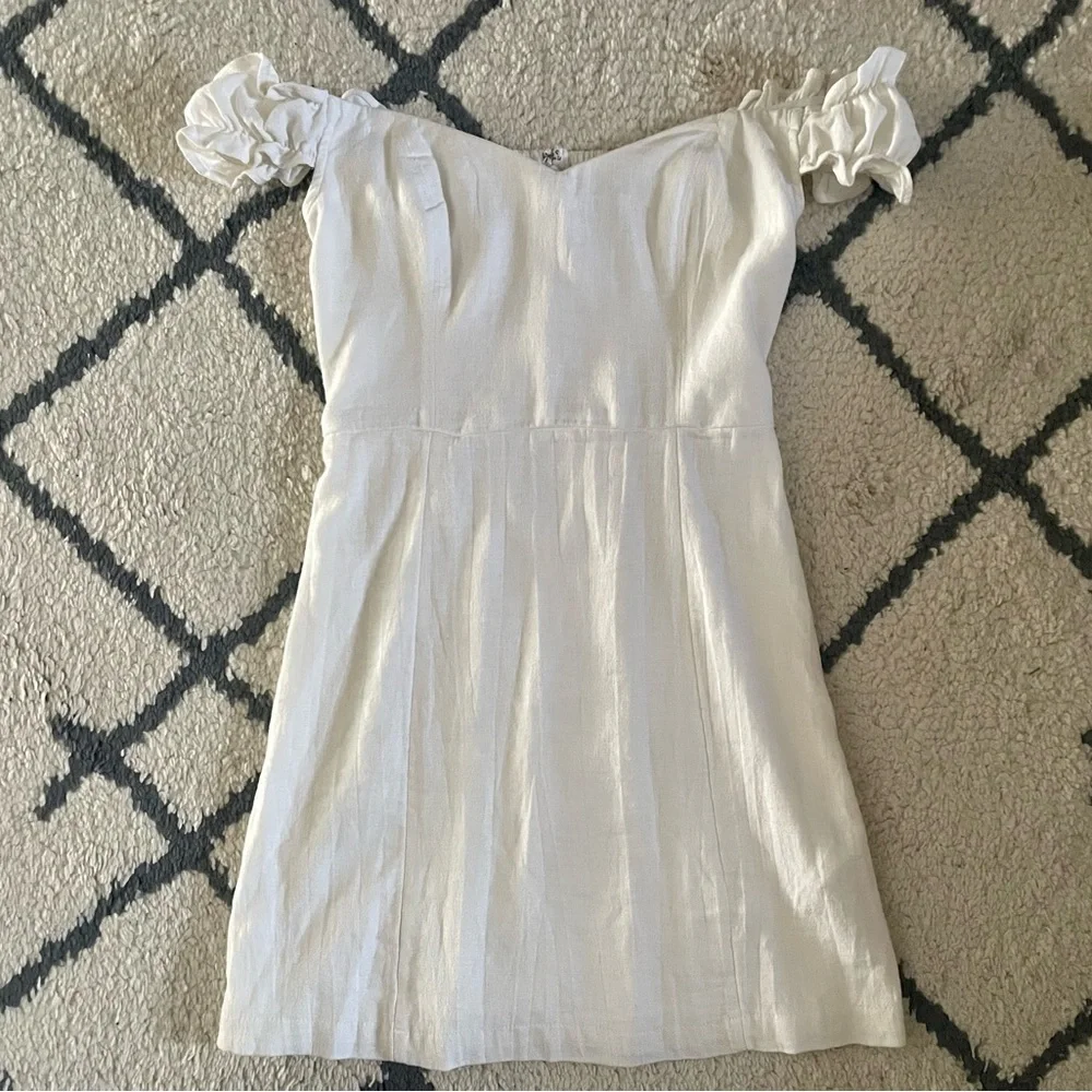 A&F off the shoulder mini corset dress - Picture 2 of 2